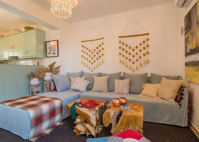 Akamas Sunset Boho Chic Maisonette By One Polis